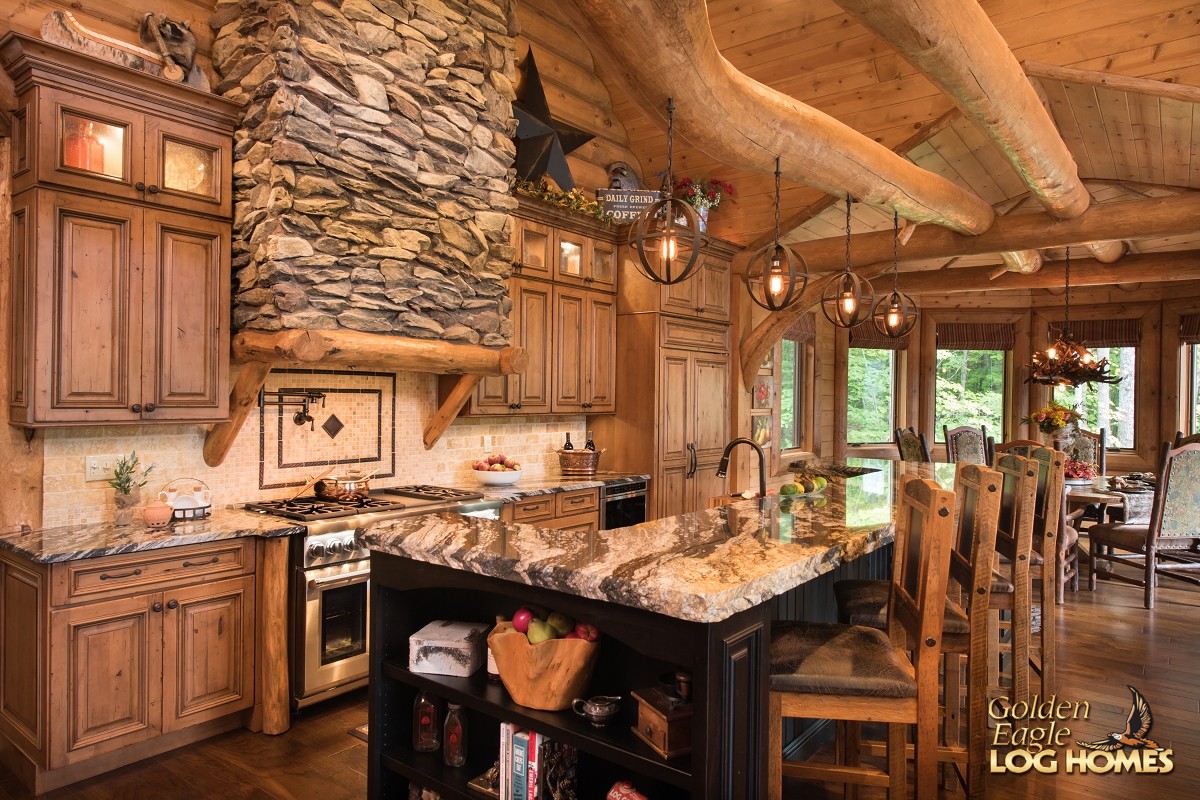 Golden Eagle Log And Timber Homes Log Home Cabin Pictures